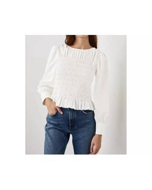 Rails Tabi Top In White