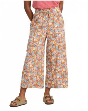 Toad & Co. Sunkissed Wide Leg Crop Pants - Pink