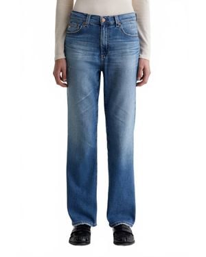 AG Jeans Brinley Straight Leg Jeans - Blue