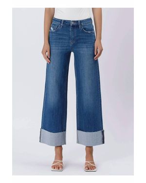 VERVET BY FLYING MONKEY Love Cuff Jean - Blue