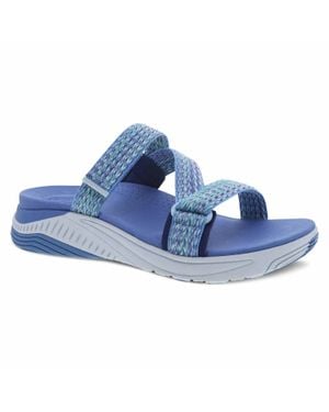 Dansko Rosette Adjustable Eva Sandals - Blue
