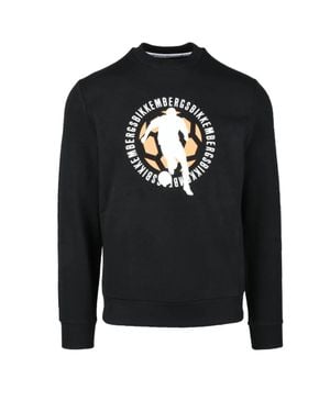 Bikkembergs Graphic Stretch Sweatshirt - Black