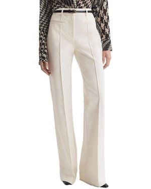 Reiss Claude Flare Leg Trouser - White
