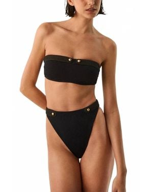 ViX Lian Hot Pants Bikini Bottom - Black