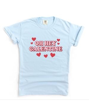 Simply Sage Market Oh Hey Galentine Hearts - Blue