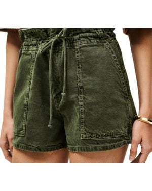 Ba&sh Fabo Drawstring Short - Green