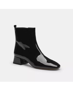 COACH Block Heel Bootie - Black