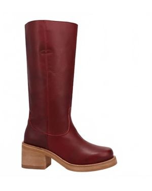 Dingo Vagabond Leather Boot - Red
