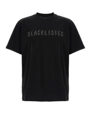 44 LABEL Listed T-Shirt - Black