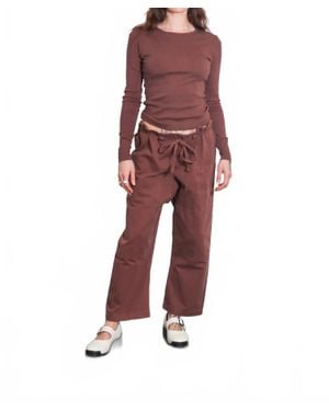 Gil Rodriguez Bellevue Long Sleeve Tee - Red