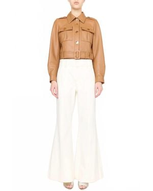 CHRISTY LYNN Rowen High Rise Pant - White