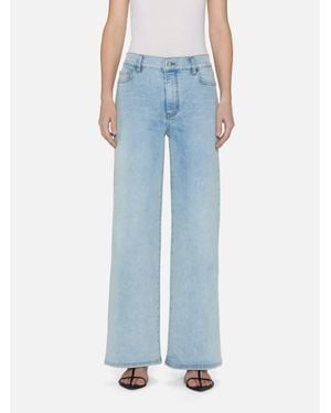 FRAME Le Slim Palazzo Tribute Jeans - Blue