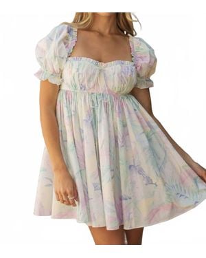 Selkie Bebe Seashell Dress - Gray