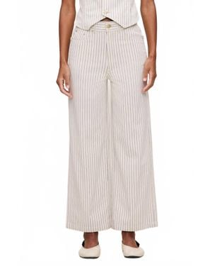 DL1961 Hepburn Wide Leg Ankle Pant - Multicolor