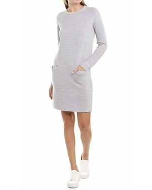 Theory Sweater Dress - White