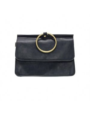 Joy Susan Aria Ring Wristlet - Blue