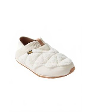 Teva Fuzzy Reember Mocs Shoes - White