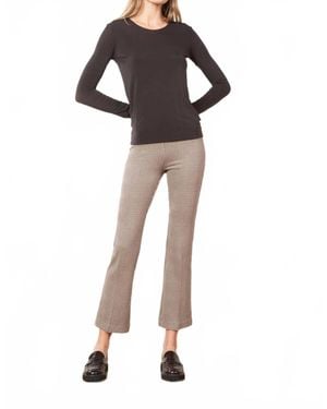 Avenue Montaigne Leo Flare Cut Pants - Black