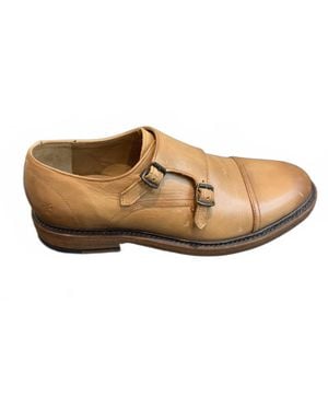 Frye James Double Monk Oxford - Black