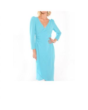 Vilagallo Virginie Dress - Blue
