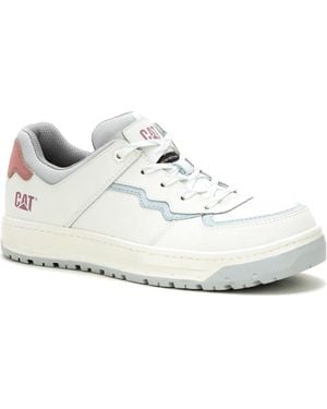 Caterpillar Streamline Court P91526-100 Work Shoes Khd615 - White