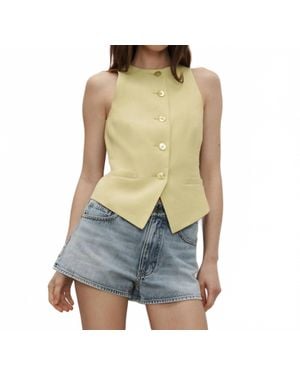 Veronica Beard Hartwell Tailored Vest - Blue