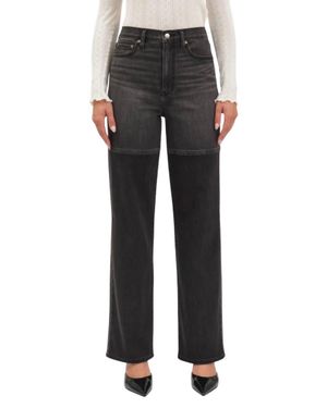 DAZE City Straight Leg Jeans - Black