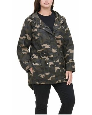 Levi's Camo Hooded Jacket - Black