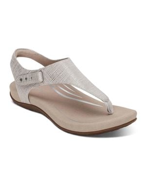 Aetrex Ellie Sandal - White