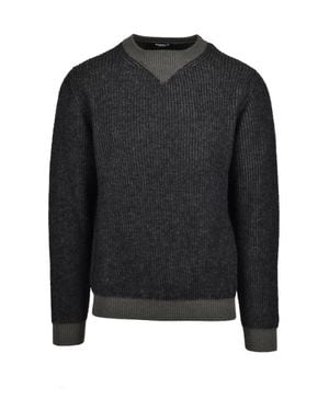Dondup Crew Neck Sweater - Black