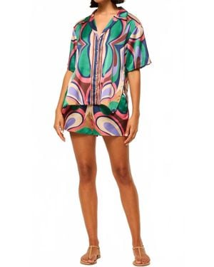 MISA Los Angles Solange Top - Red