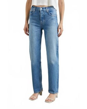 Rails Topanga High Waist Straight-Leg Jean - Blue