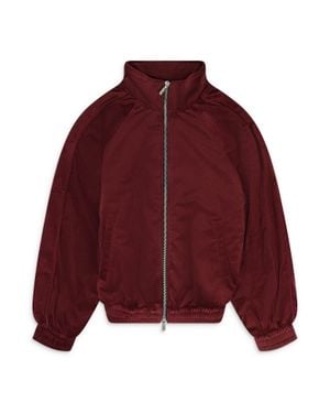 Rhude Velvet Track Jacket - Purple