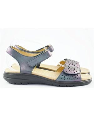 Hotter Leah Sandals - Blue