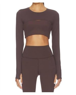 Splits59 Amelia Airweight Lite Shrug - Purple