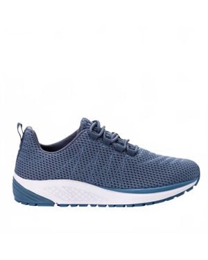 Propet Tour Knit Shoes - Blue