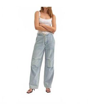 DAZE Jetset Drawcord Jogger - Blue