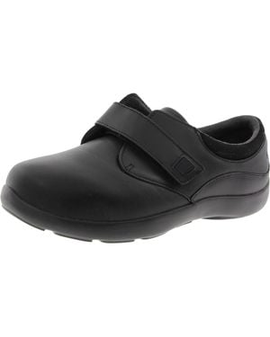 Anodyne Double Depth Padded Insole Leather Loafers - Black