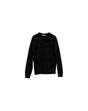 McQ Swallow All-Over Print Sweater - Black