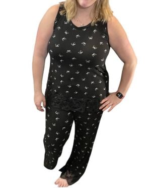 Blumin Butterfly Lounge Set - Black