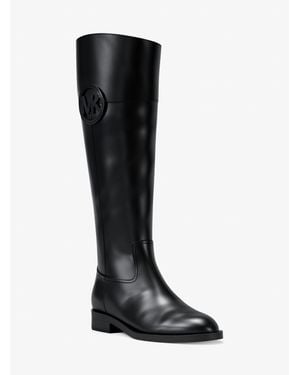 Michael Kors Kimmee Leather Boot - Black