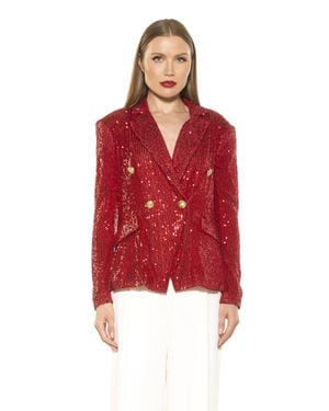 Alexia Admor Abbi Blazer - Red