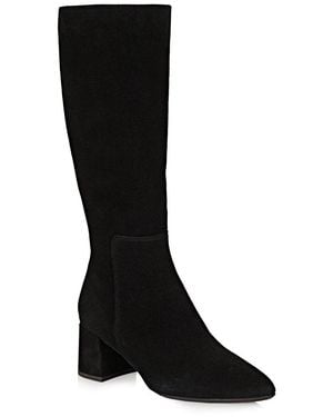La Canadienne Diana Suede Boot - Black