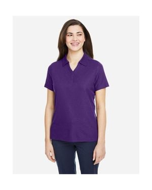 CORE365 Fusion Chromasoft Pique Polo - Purple