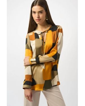 Joseph Ribkoff Knit Top - Yellow