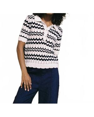 Another Love Araminta Sweater Top - Blue