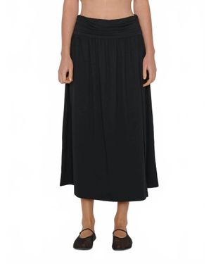 Nation Ltd Simone Midi Skirt - Black