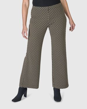 Alembika Brienne Mid Rise Pants - Gray