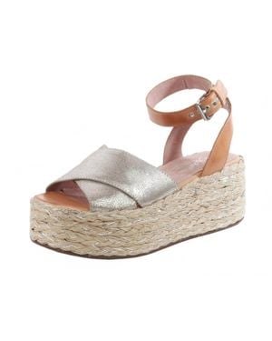 Seychelles Much Publicized Wedge Sandal - Metallic
