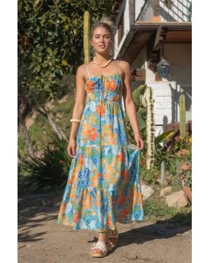 illa illa Taylor Tropics Dress - Green